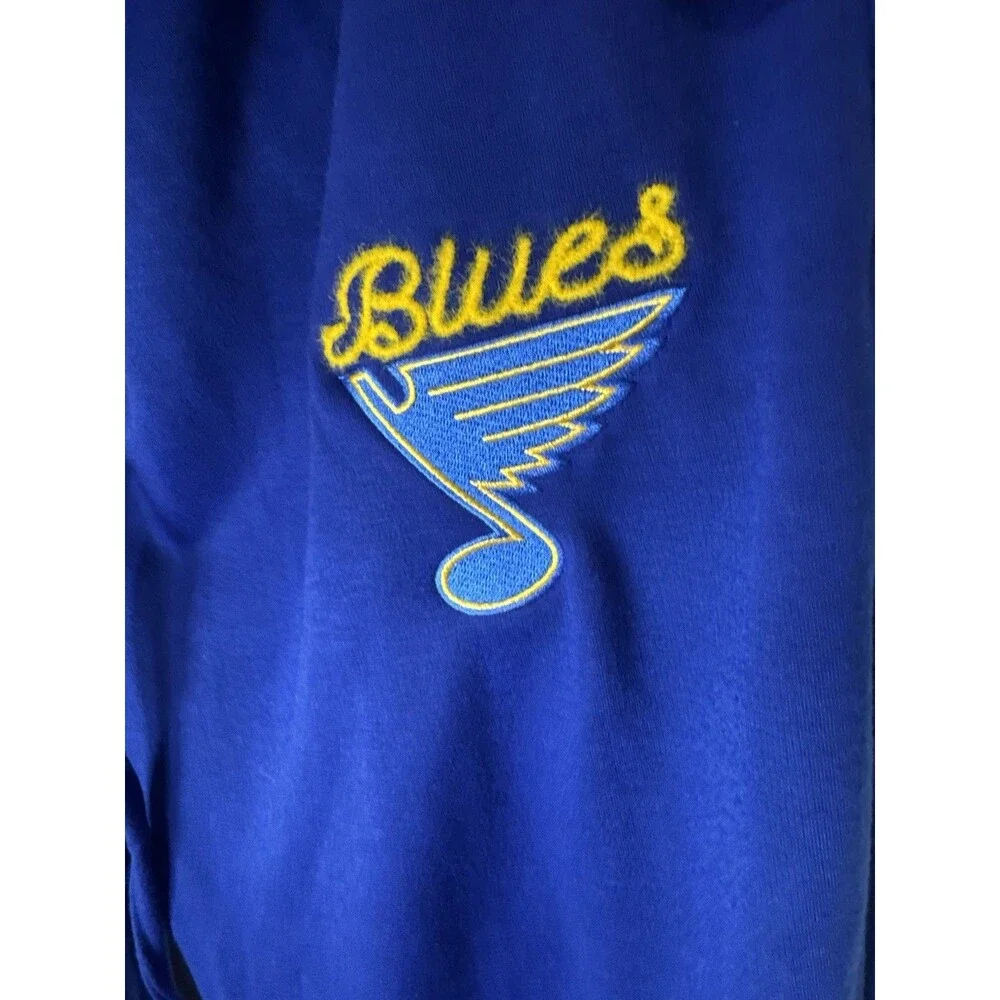 Sideline Apparel St. Louis Blues NHL Lounge Pants Blue Women’s Size XL Licensed